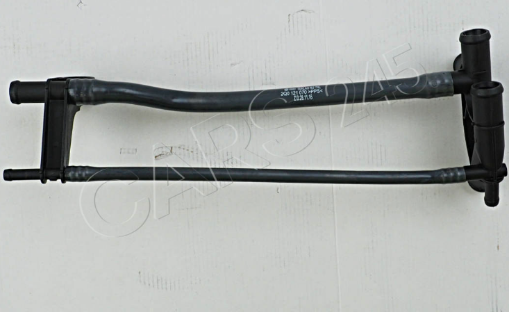 new volkswagen polo aw water coolant pipe hose 2q0121070 original