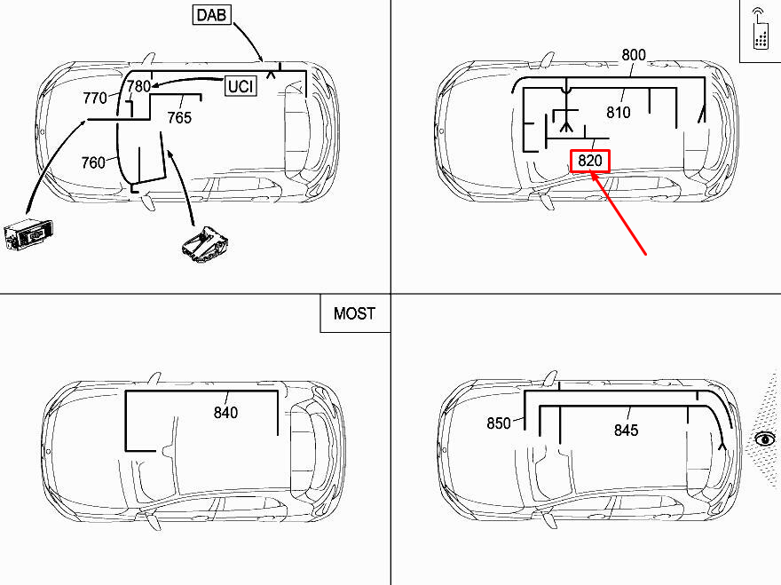 new mercedes-benz gla x156 comfort telephone wiring harness a1565404402 original