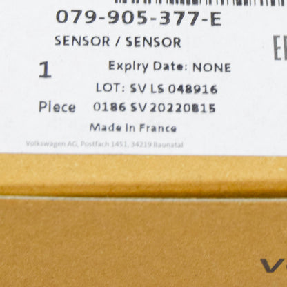 NEW AUDI A4 B7 FRONT LEFT KNOCK SENSOR WITH WIRING HARNESS 079905377E ORIGINAL