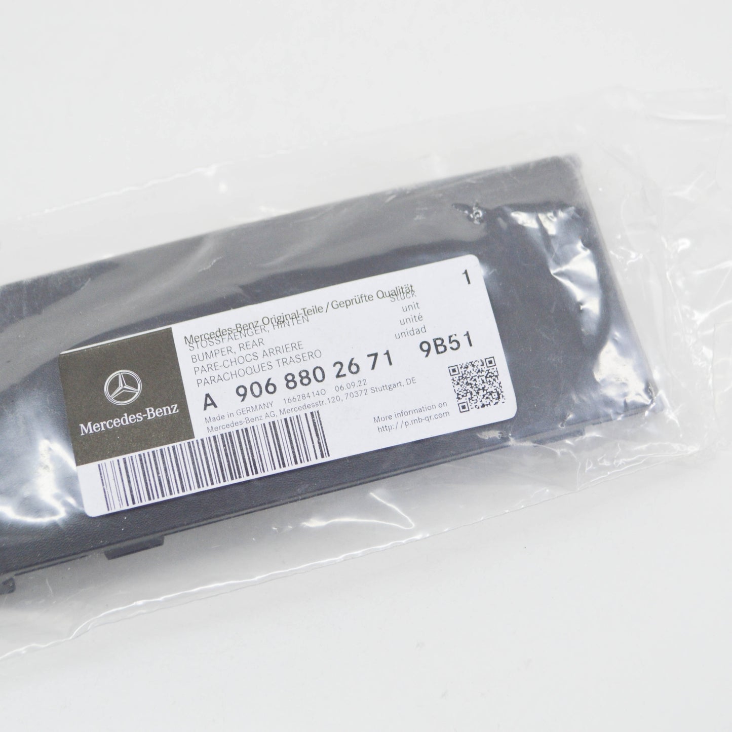 NEW MB SPRINTER 906 REAR BUMPER LEFT CORNER TRIM A90688026719B51 ORIGINAL