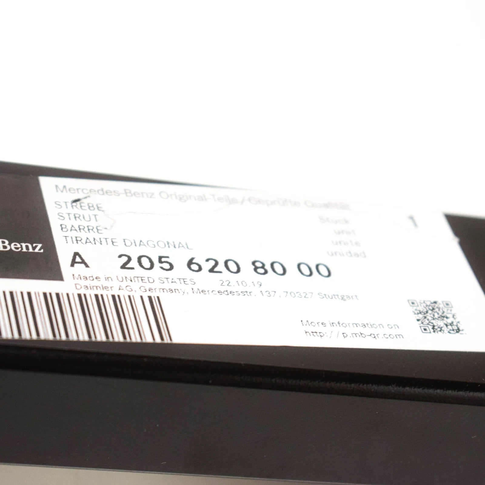 NEW MERCEDES-BENZ C-CLASS W205 RADIATOR LEFT LOWER SUPPORT A2056208000