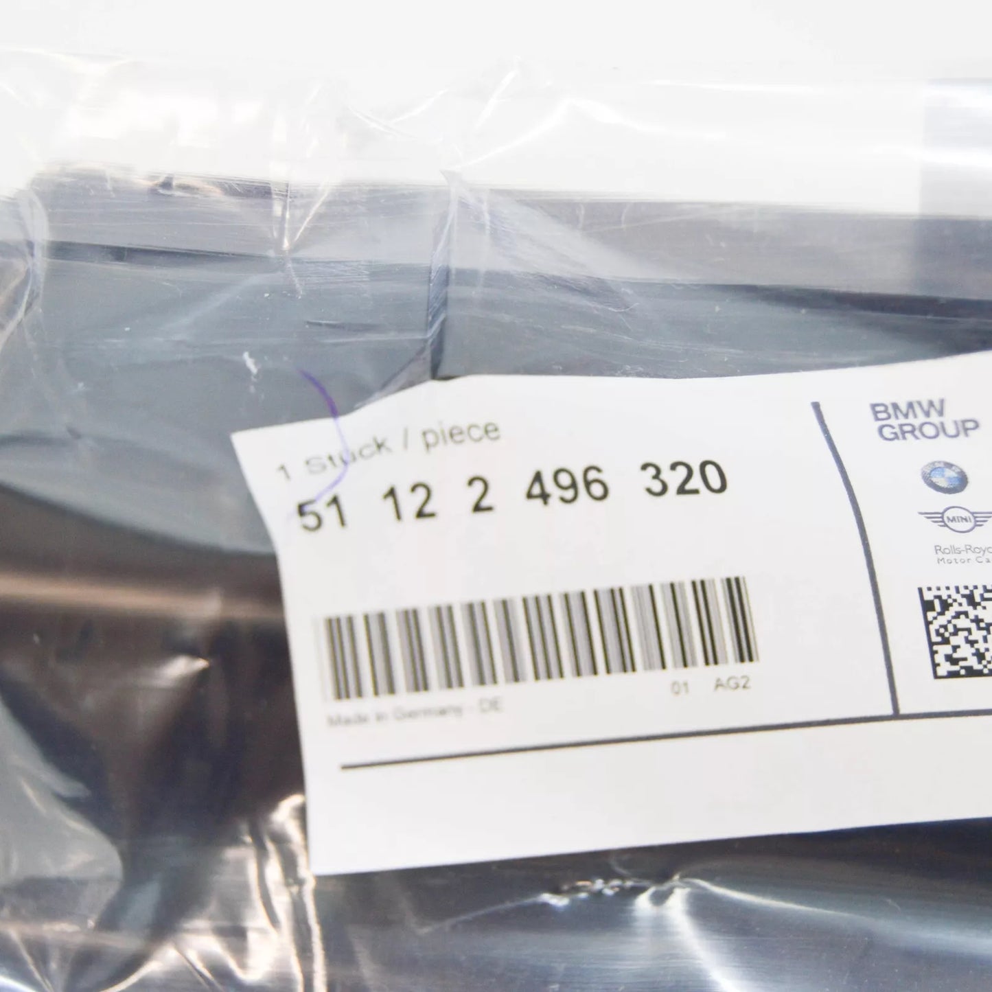 NEW BMW 3 COMPACT E36 REAR BUMPER M-TECHNIC INSERT 51122496320 2496320 ORIGINAL