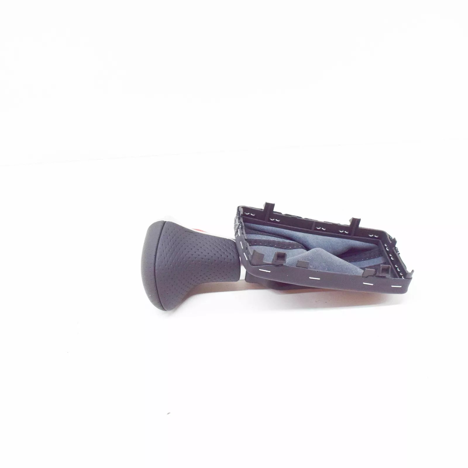 NEW AUDI A4 A5 Q5 SHIFT KNOB BLACK LEATHER LHD 8K1713139SNOA