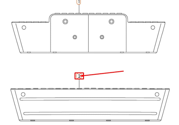 NEW AUDI Q5 8R FRONT LICENCE PLATE TRIM 8R0807287A1QP ORIGINAL