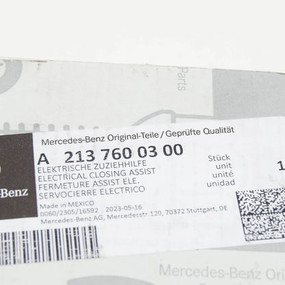 NEW MERCEDES-BENZ E W213 FRONT LEFT DOOR CLOSING ASSIST A2137600300 ORIGINAL