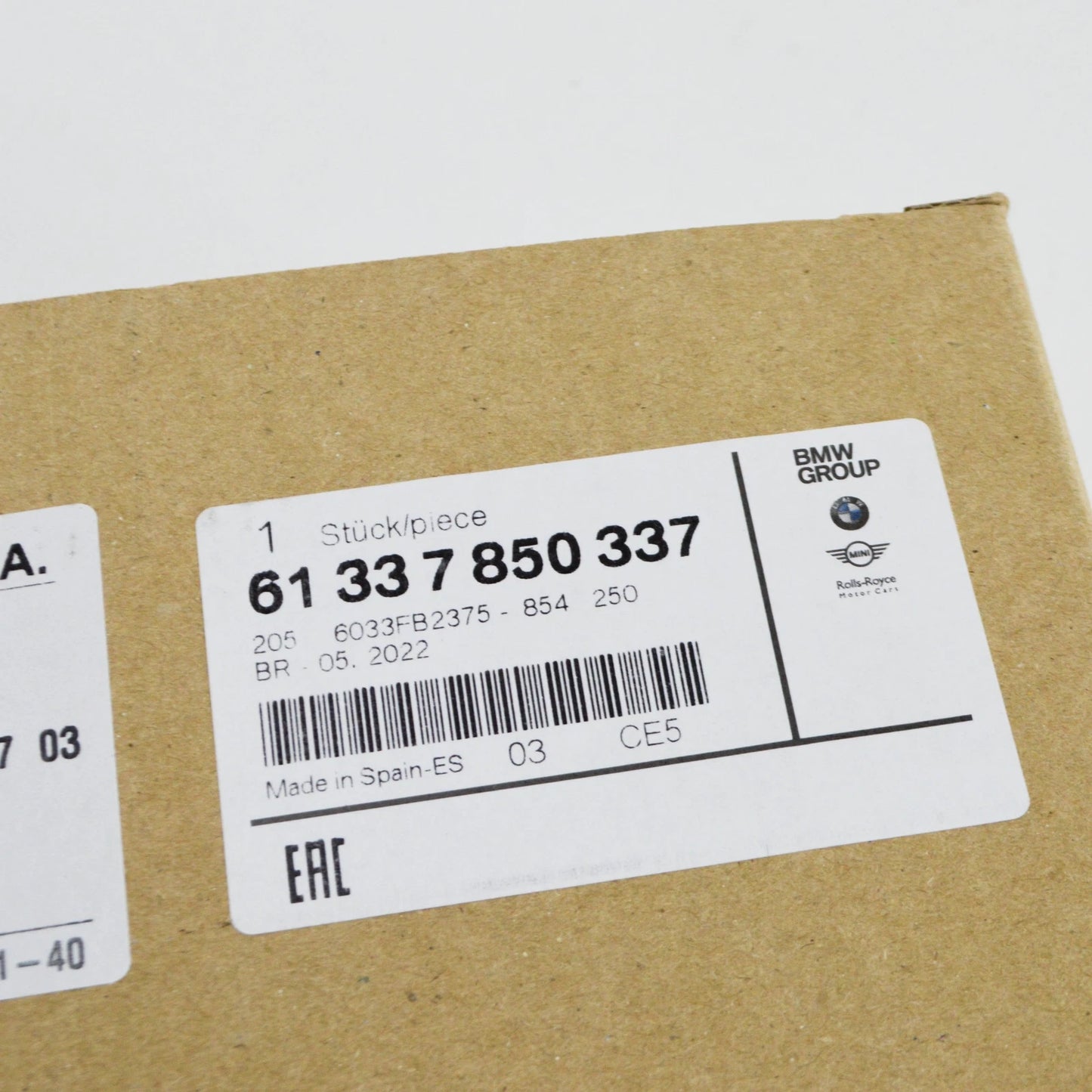 NEW BMW 2 COUPE F22, F87 LOW PITCH HORN SIGNAL 7850337 61337850337 ORIGINAL