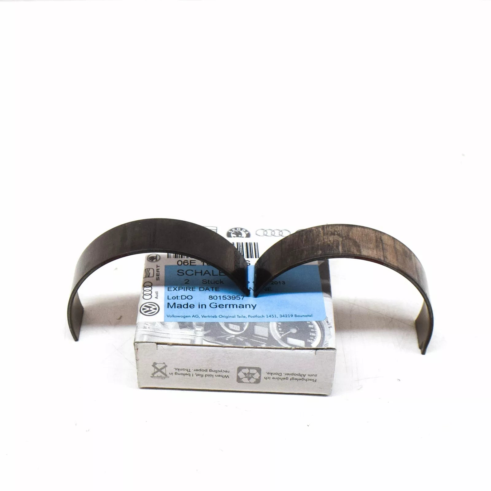 NEW VW TOUAREG 7P CRANKSHAFT LOWER CONNECTING ROD BEARING 06E105701SROT ORIGINAL