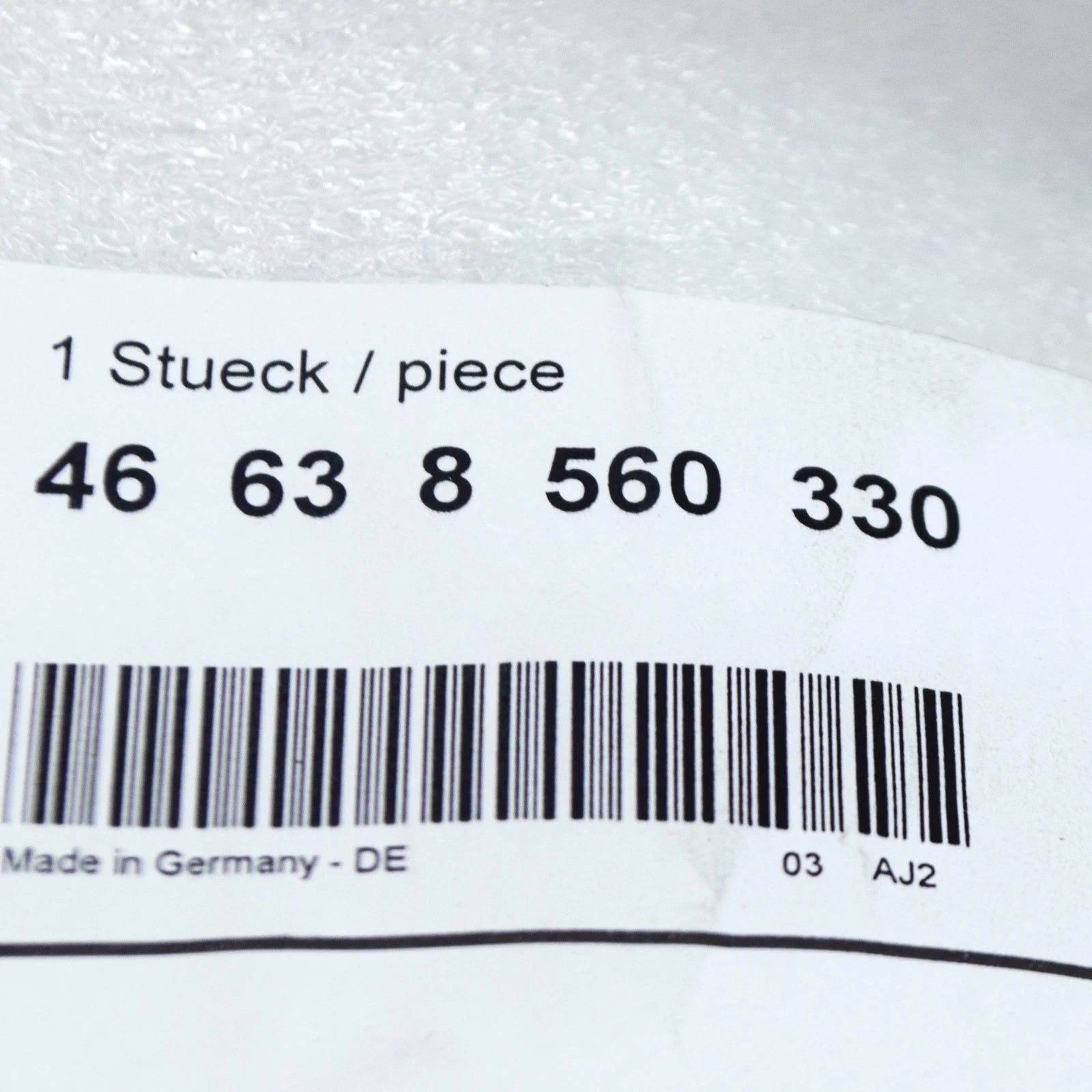 NEW BMW S 1000 R17 FRONT RIGHT GRILL COVER 46638560330 ORIGINAL