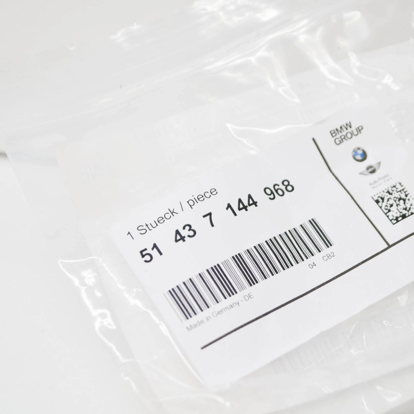 NEW BMW 1 COUPE E82 OBD PLUG COVER 7144968 51437144968 ORIGINAL