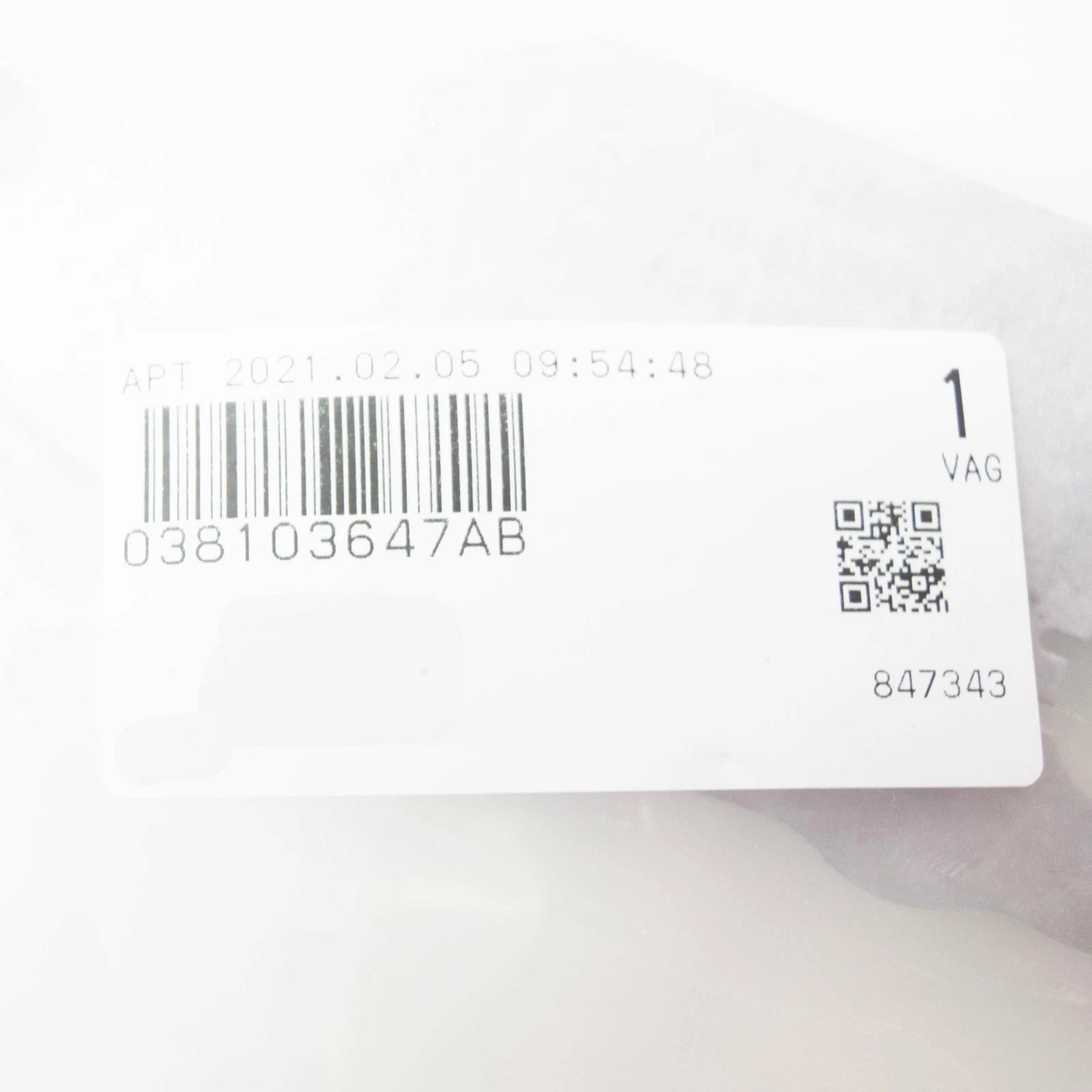 NEW AUDI A4 B8 CRANKCASE COVER PLATE 038103647AB