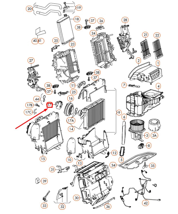 NEW AUDI A4 B8 A/C EXPANSION VALVE 8K0820679B ORIGINAL