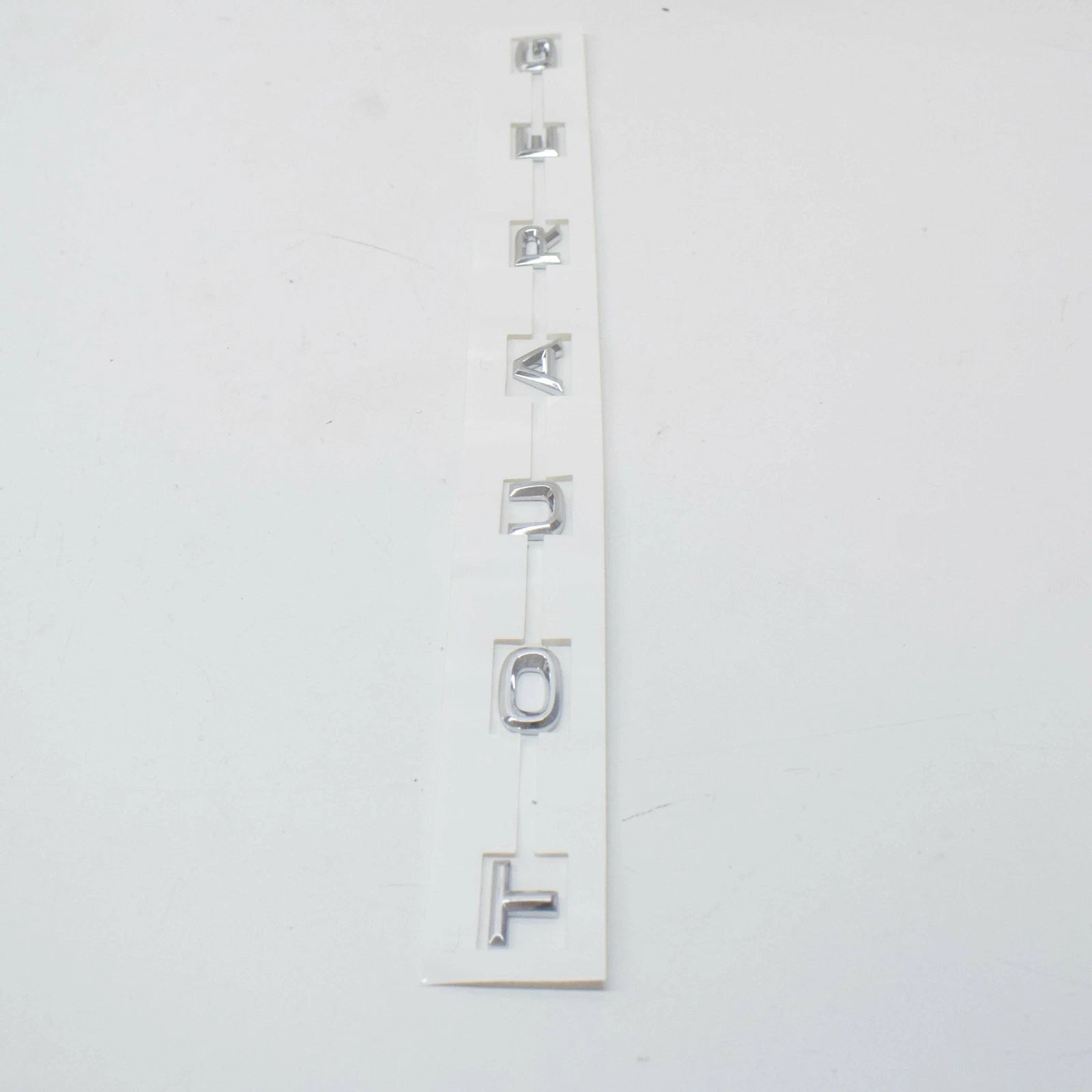 NEW VW TOUAREG CR REAR INSCRIPTION EMBLEM BADGE 760853687A2ZZ