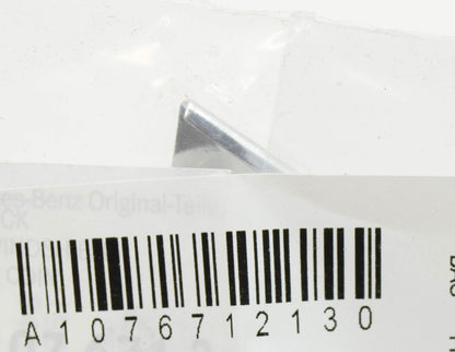 NEW MB SL R107 FRONT WINDSHIELD LEFT OUTER BOTTOM MOULDING A1076712130 ORIGINAL