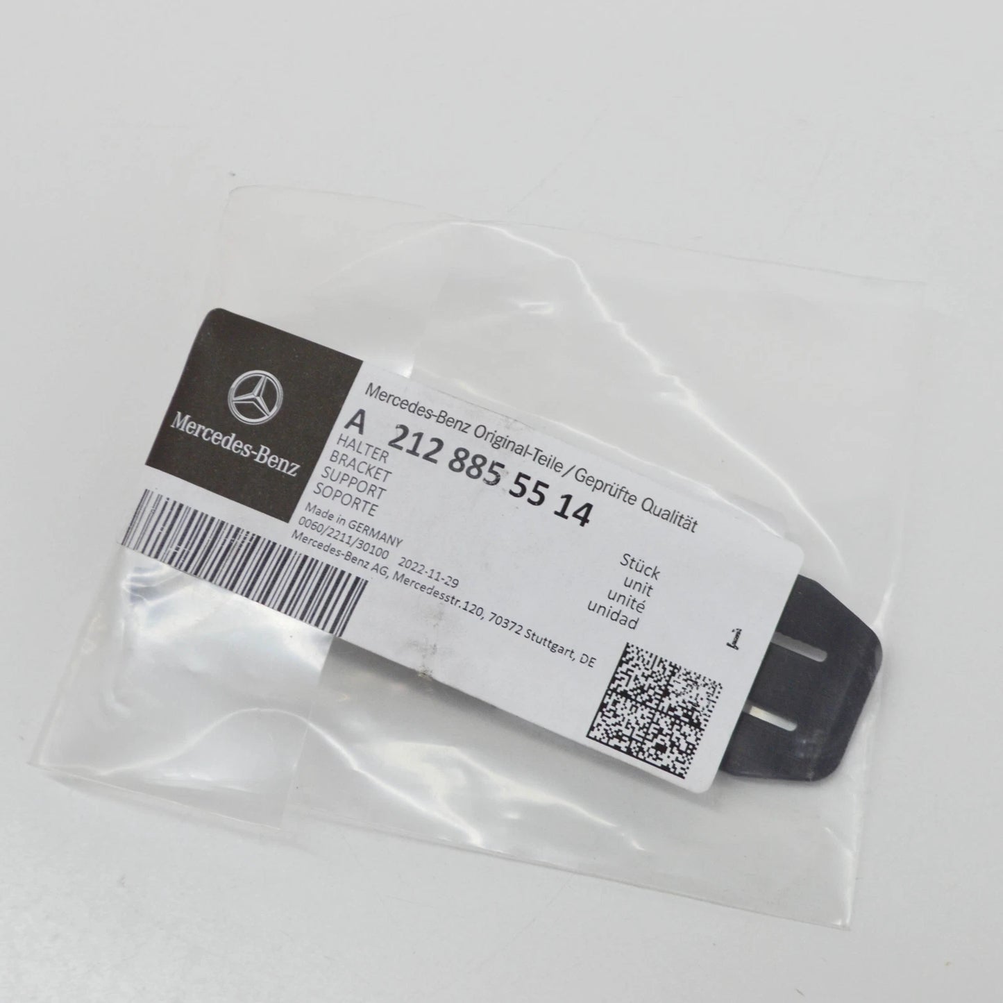 NEW MERCEDES-BENZ E W212 RADIATOR GRILLE SHELL RIGHT BRACKET A2128855514