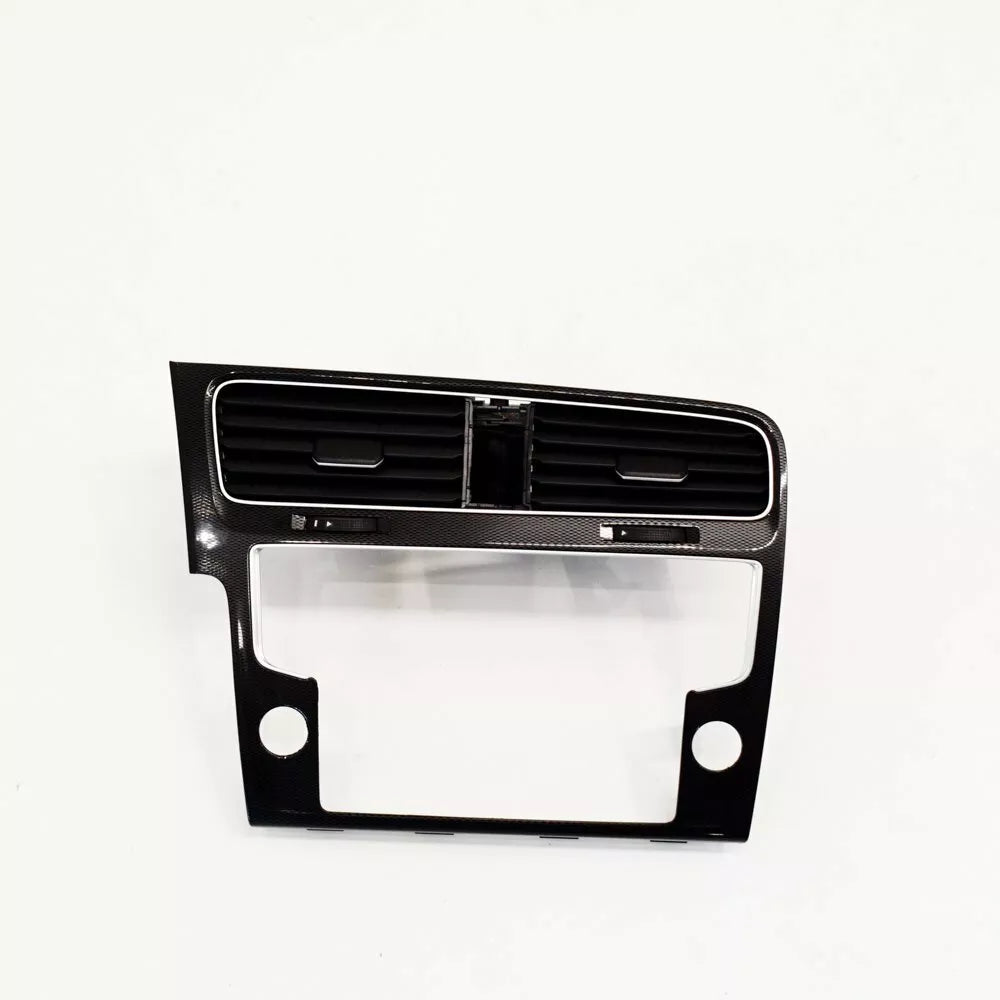 NEW VW GOLF MK7 CENTER AIR VENTS W/ SAT NAV TRIM 5G1819728AFDAR LHD ORIGINAL