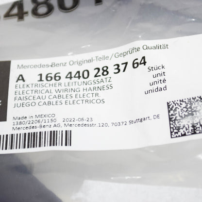 NEW MB M W166 REAR BUMPER WIRING HARNESS LOOM A166440283764 ORIGINAL