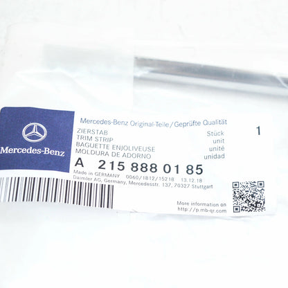 NEW MB CL C215 RADIATOR GRILLE LEFT MOLDING STRIP TRIM A2158880185 ORIGINAL