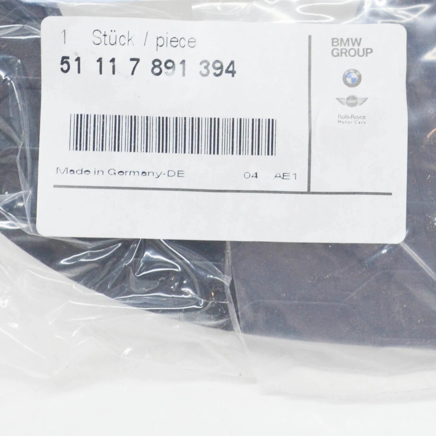 NEW BMW 3 E91 FRONT M SPORT BUMPER FOG GRILLE ACC COVER 51117891394 ORIGINAL