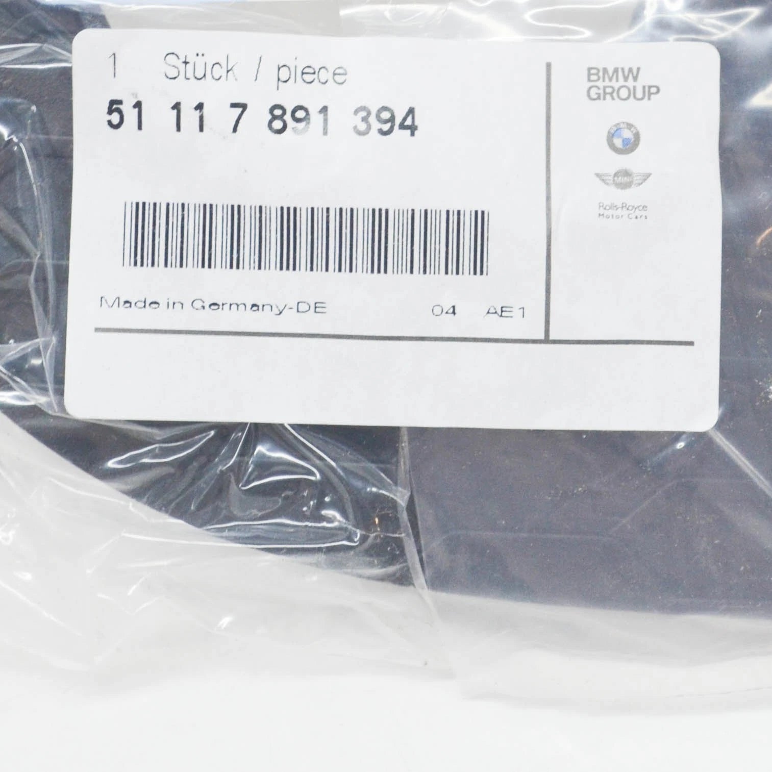 NEW BMW 3 E91 FRONT M SPORT BUMPER FOG GRILLE ACC COVER 51117891394 ORIGINAL