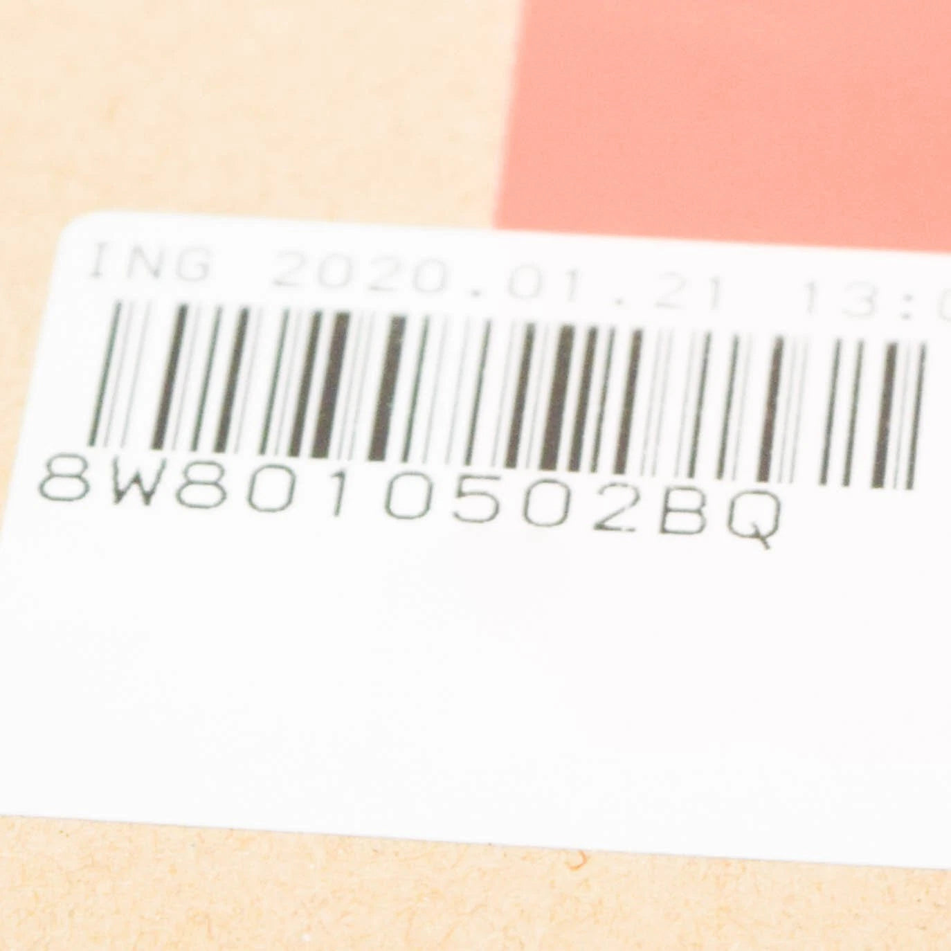 NEW AUDI A5 SPORTBACK 8W6 TIRE LABEL 8W8010502BQ ORIGINAL