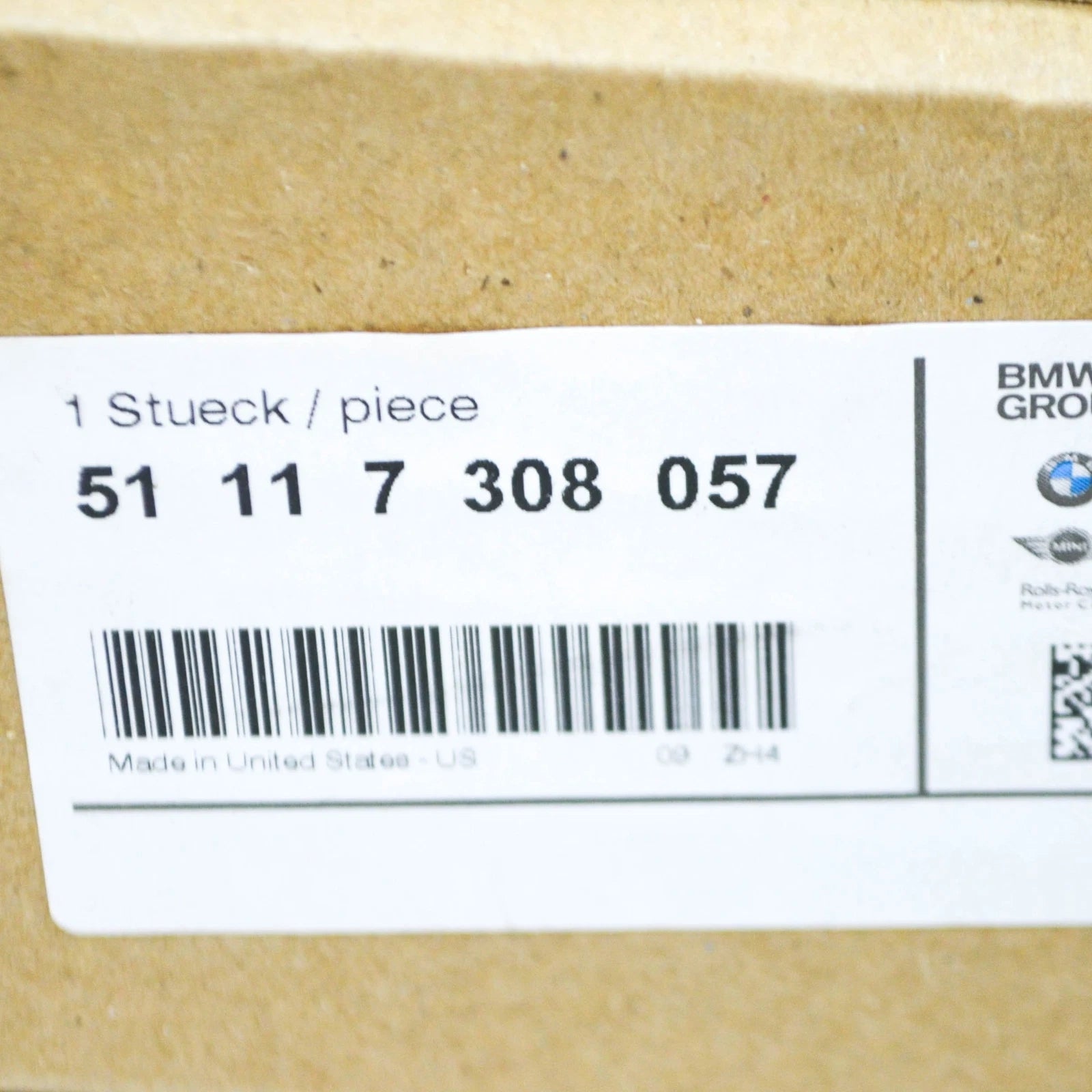 NEW BMW X5 F15 FRONT LEFT BRACE STRUT 51117308057 7308057 2015 ORIGINAL