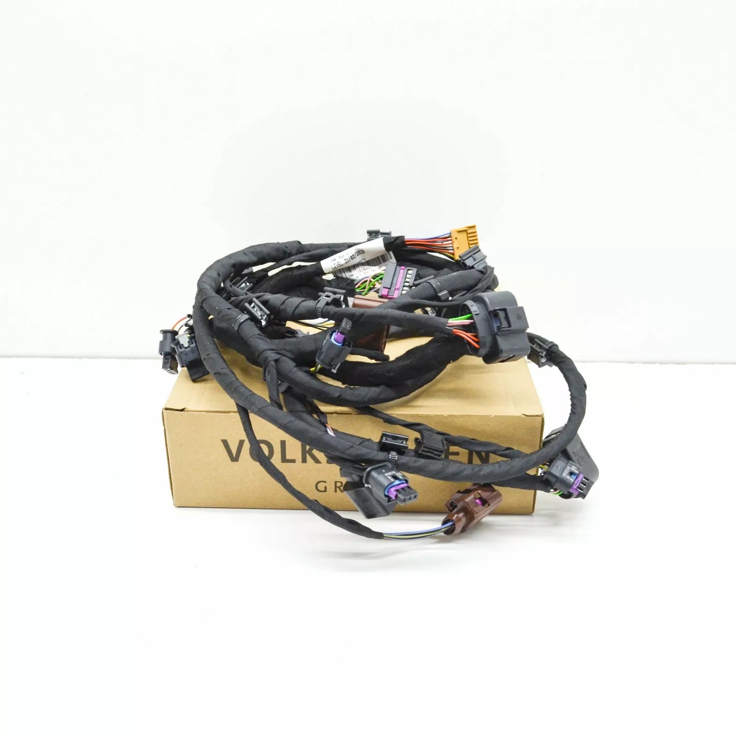 NEW AUDI Q7 4M REAR BUMPER PDC AID WIRING HARNESS 4M0971104BB ORIGINAL