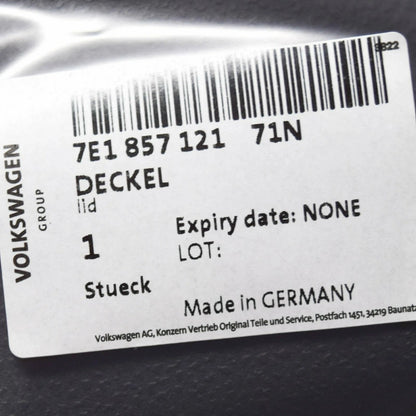 NEW VOLKSWAGEN TRANSPORTER T5 GLOVE BOX LID COVER LHD 7E185712171N ORIGINAL