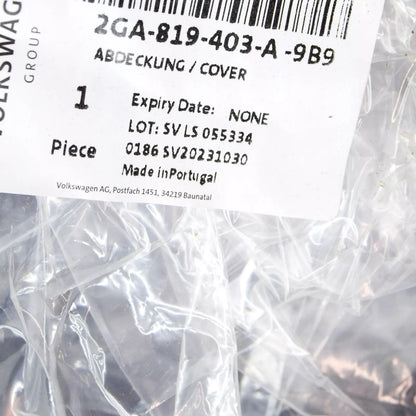 NEW VOLKSWAGEN T-ROC A11 LEFT WATER BOX COVER LHD 2GA819403A9B9 ORIGINAL