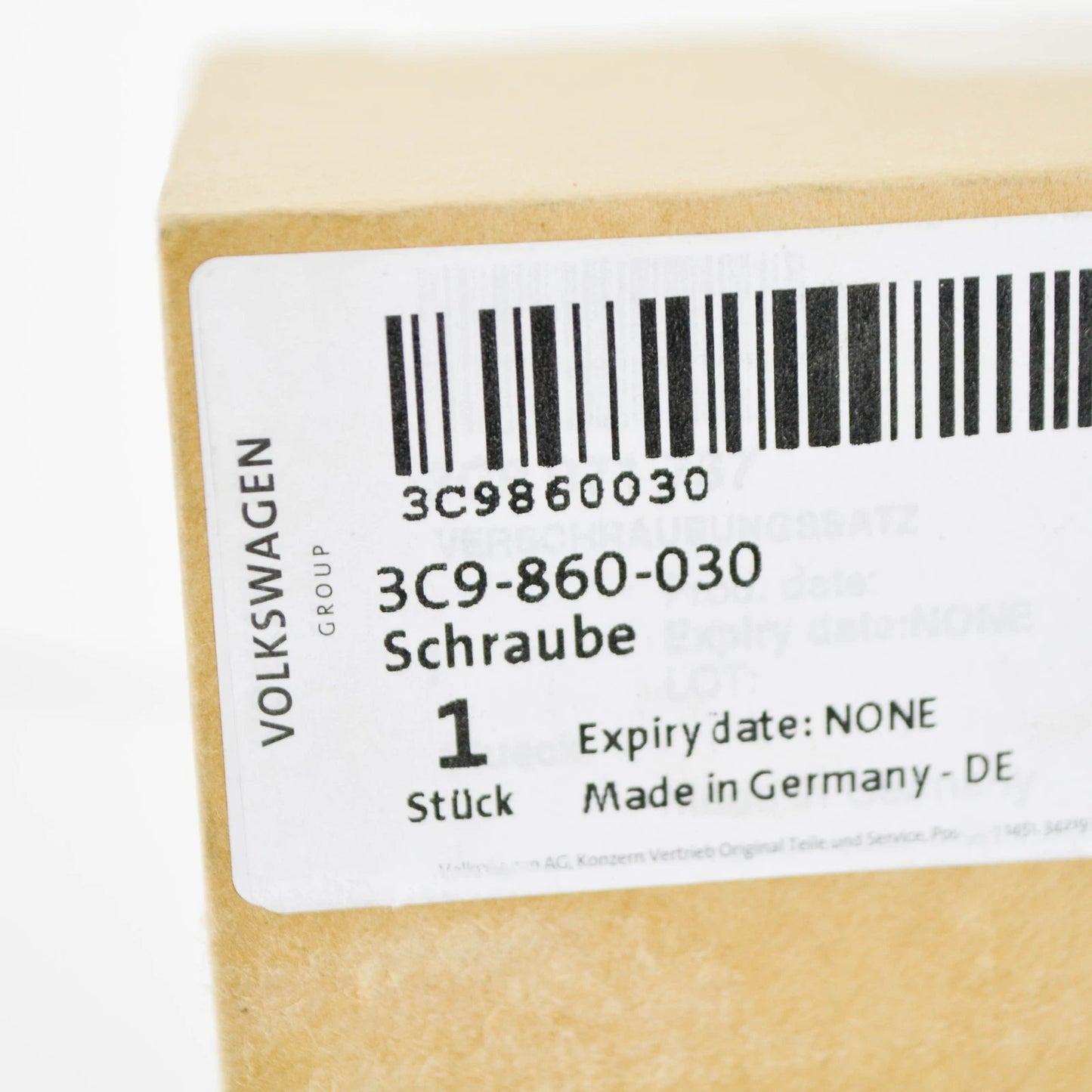 NEW VW TIGUAN 5N MK1 ROOF BASE SUPPORT BOLT TAMPER PROOF SET 3C9860030