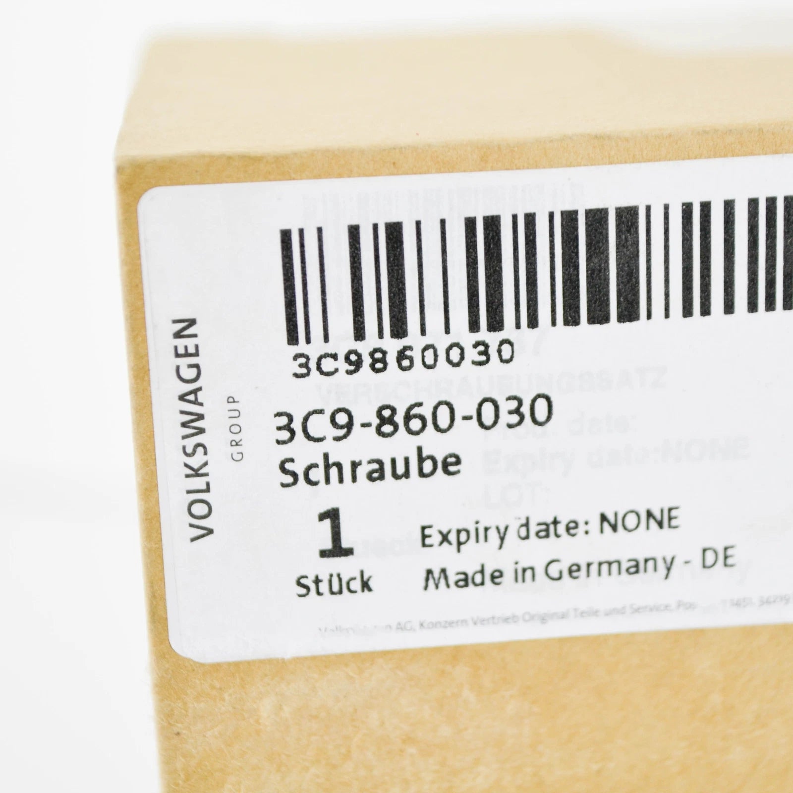 NEW VW TIGUAN 5N MK1 ROOF BASE SUPPORT BOLT TAMPER PROOF SET 3C9860030