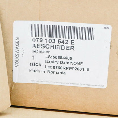 NEW AUDI A8 D4 OIL SEPARATOR 079103542E ORIGINAL