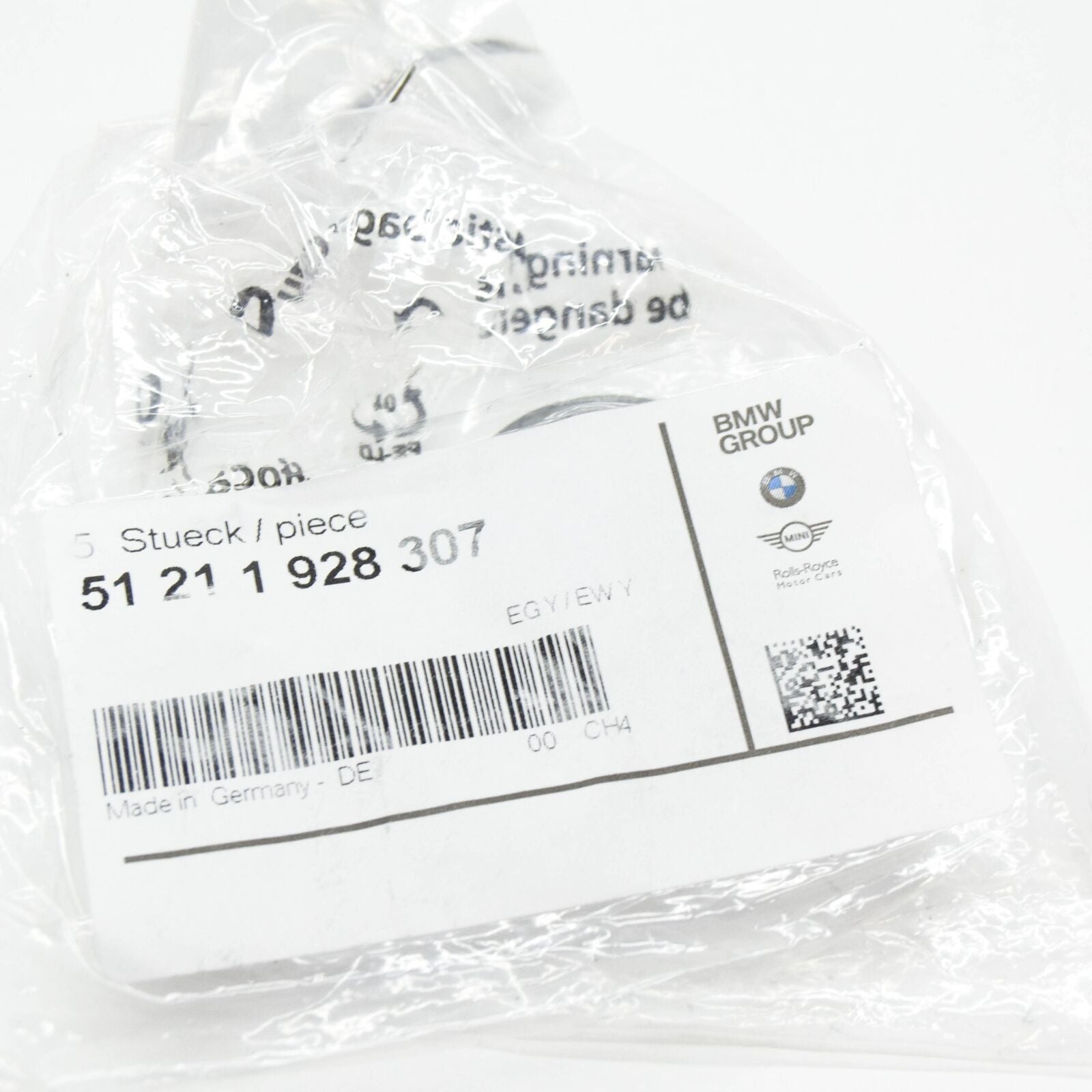 new bmw 3 compact e36 door lock barrel ring 51211928307 1928307 original