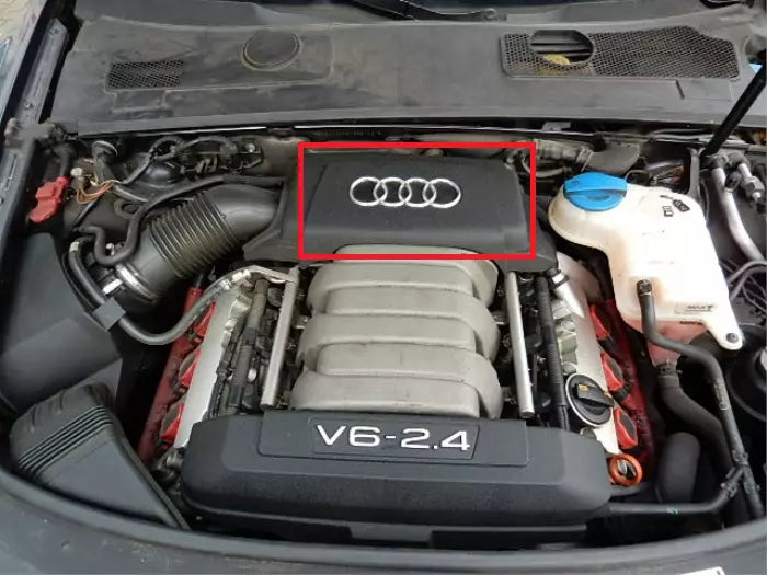 NEW AUDI A6 A8 2.4 3.2 FSI PETROL ENGINE BLACK COVER TRIM 06E103926D