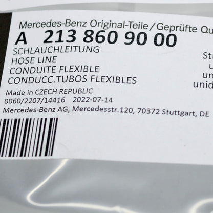 NEW MB E W213 WINDSHIELD WASHER HOSE LINE WITH NOZZLE A2138609000 ORIGINAL