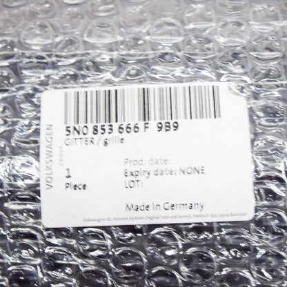 NEW VOLKSWAGEN TIGUAN MK1 FRONT BUMPER RIGHT VENT GRILLE 5N0853666F9B9 ORIGINAL