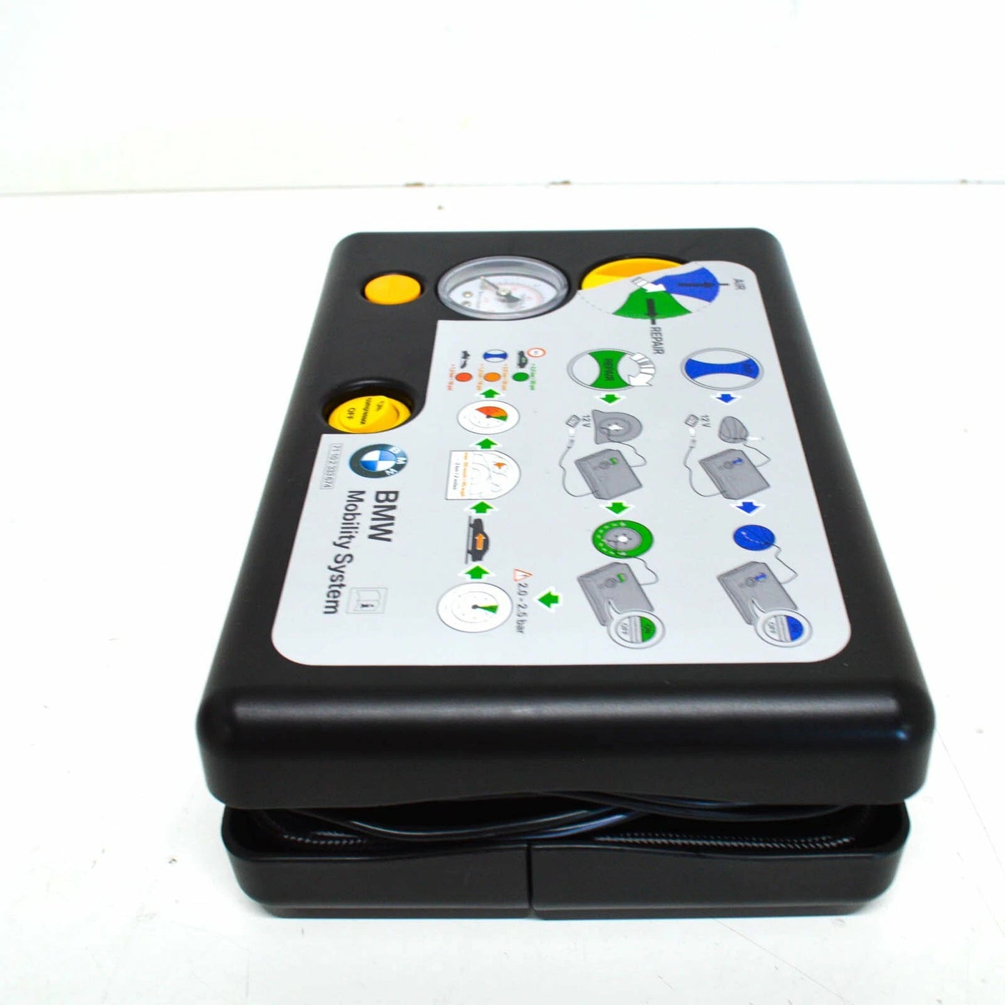 NEW BMW TYRE/TIRE INFLATION COMPRESSOR MOBILITY KIT 71102333674 2333674 ORIGINAL