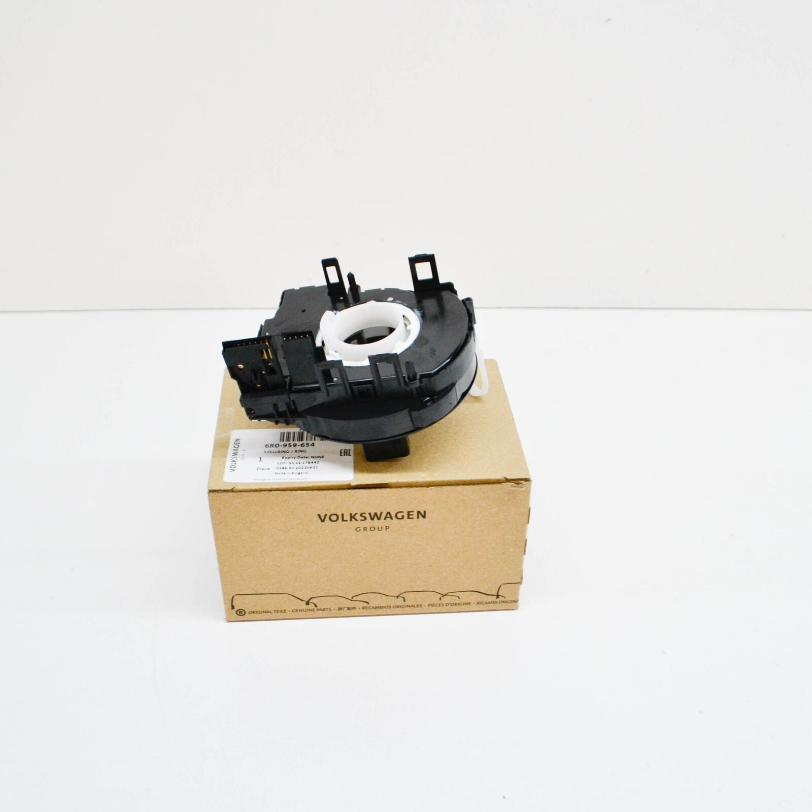 NEW VW POLO 6R STEERING WHEEL ANGLE SENSOR 6R0959654 ORIGINAL