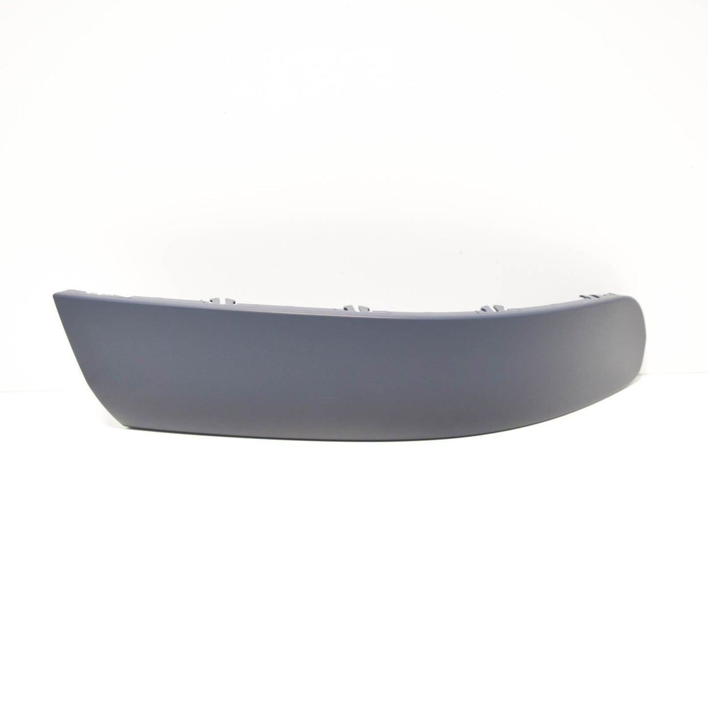 new vw tp t5 front bumper right side moulding primed 7h5807718gru original