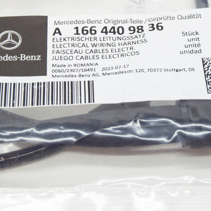 NEW MB GLE W166 FRONT AXLE ELECTRICAL CABLE HARNESS A1664409836 ORIGINAL