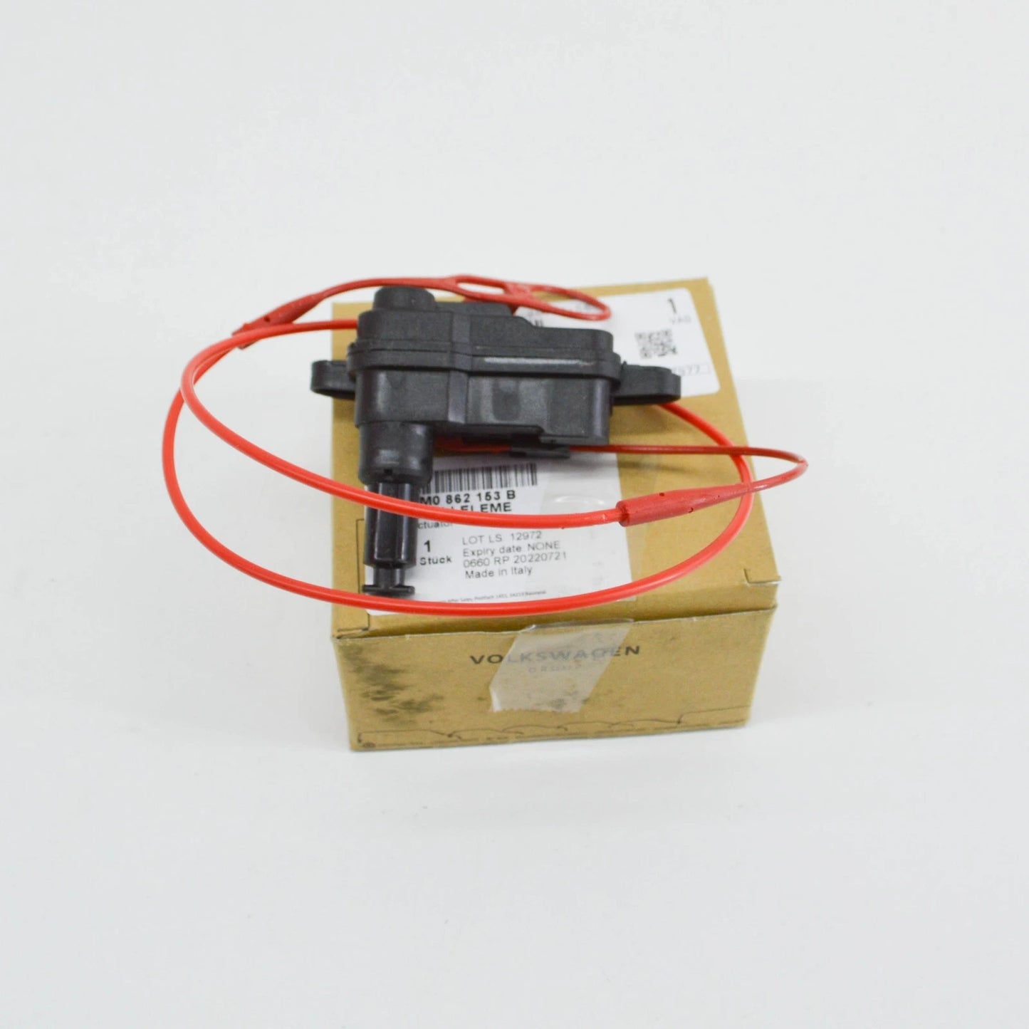 NEW AUDI A6 C8 FUEL TANK COVER ACTUATOR MOTOR 4M0862153B ORIGINAL