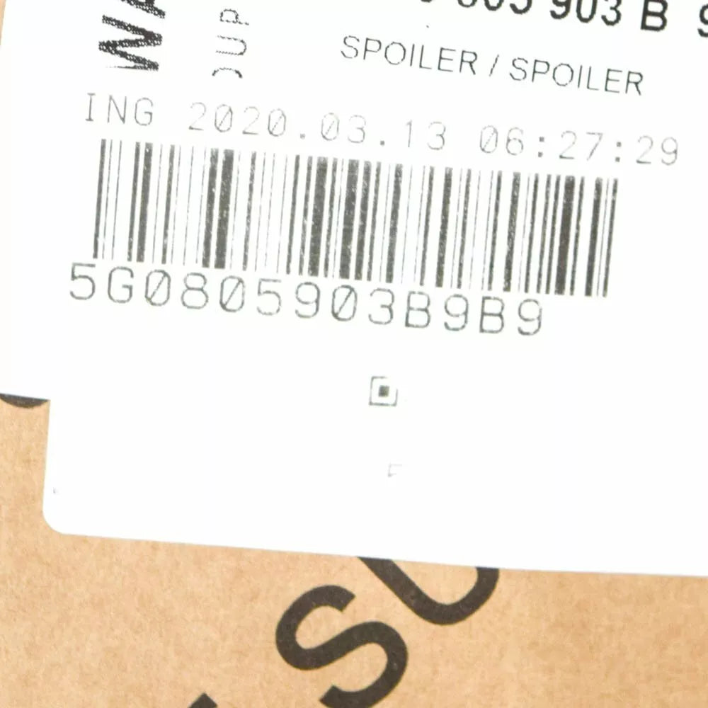 NEW VOLKSWAGEN GOLF MK7 GTI BUMPER MOLDING FRONT LEFT 5G0805903B9B9 ORIGINAL