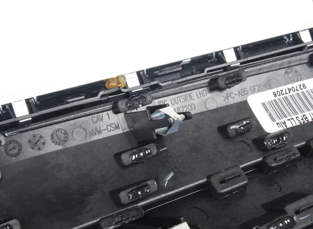 new bmw x5 f15,f85 right polished dashboard trim 51459270472 9270472 original