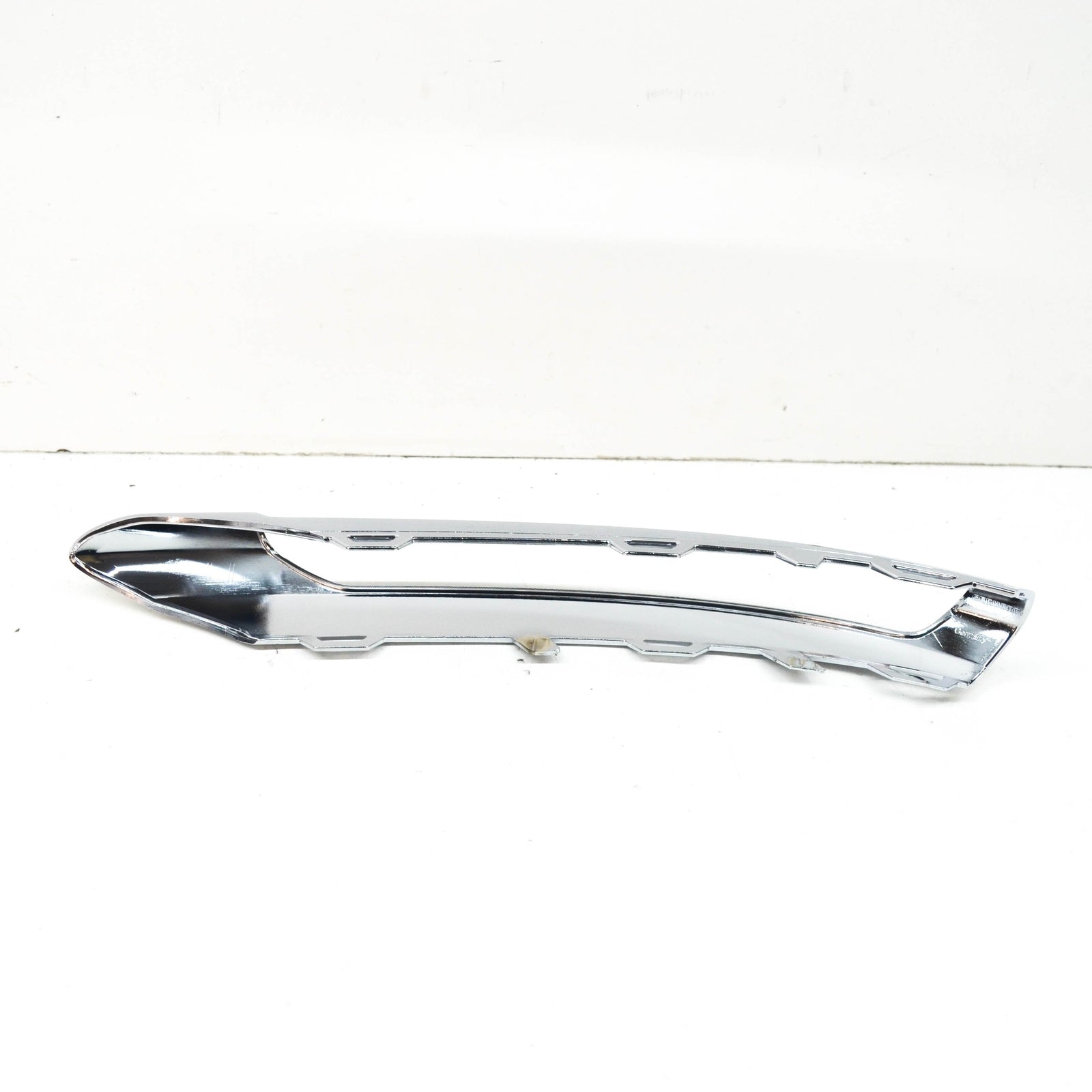 NEW MB GLK-CLASS X204 FRONT BUMPER LEFT MOLDING TRIM CHROME A2048853574 ORIGINAL