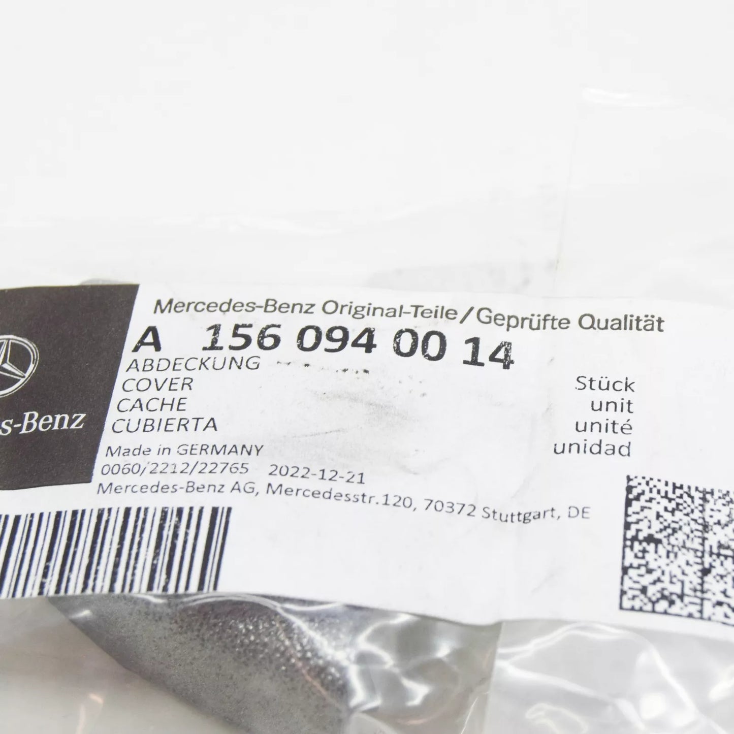 NEW MERCEDES-BENZ M W164 AIR BOX COVER A1560940014 ORIGINAL