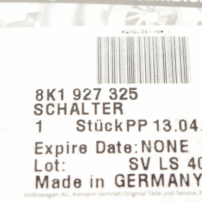 NEW AUDI A4 8K FRONT CENTER COIN HOLDER SWITCH TRIM LHD 8K1927325