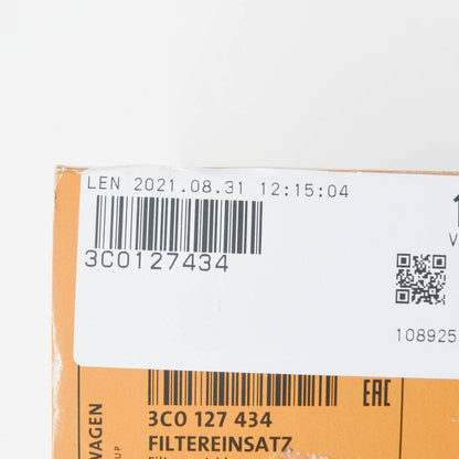 NEW AUDI TT 8J FILTER ELEMENT WITH GASKET 3C0127434 ORIGINAL