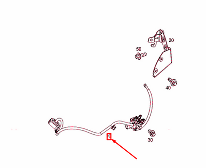 new mb a w176 cooling water pre-heater heating element a6071500054 original
