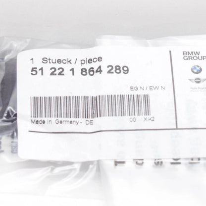 NEW BMW 5 E28 REAR LEFT DOOR OUTER WEATHERSTRIP 51221864289 ORIGINAL