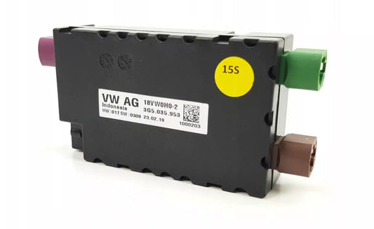 NEW VW ARTEON USB DISTRIBUTOR / INTEGRATED VOLTAGE CONVERTER 3G5035953 ORIGINAL