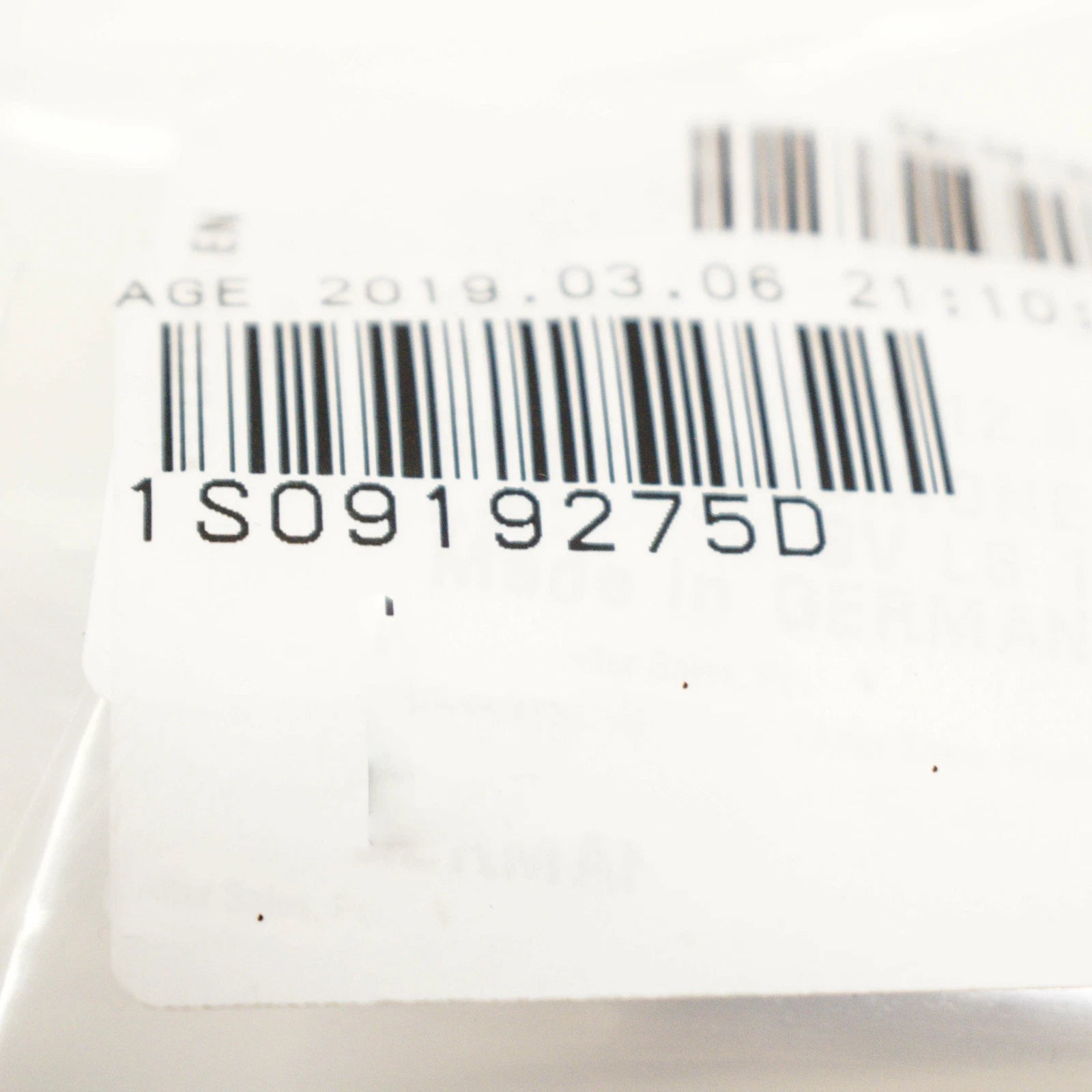 NEW VOLKSWAGEN CC PARKING PDC SENSOR 1S0919275D ORIGINAL